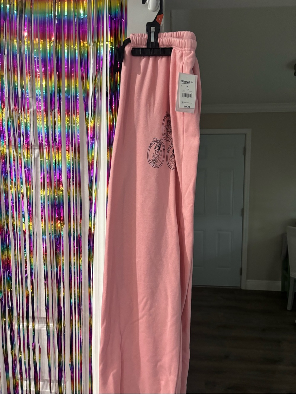 Disney Princess Light Pink Top with Subtle Black Detail